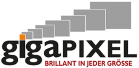 gigaPIXEL BRILLANT IN JEDER GRÖSSE Logo (DPMA, 14.05.2013)