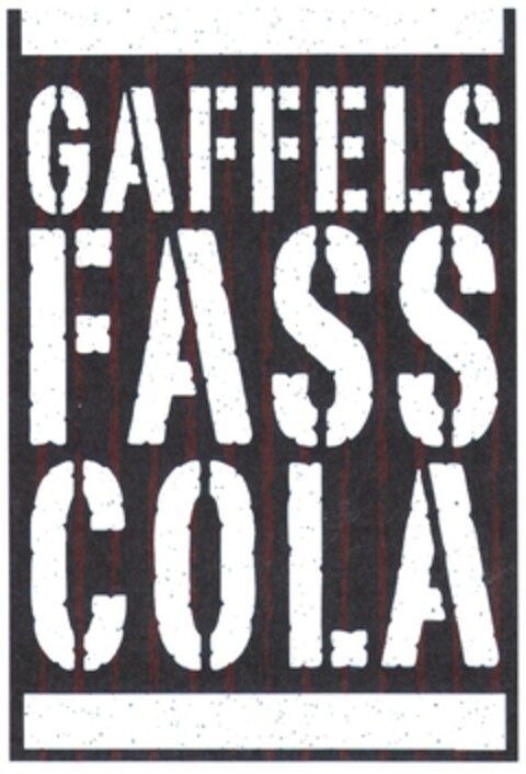 GAFFELS FASS COLA Logo (DPMA, 06/16/2014)