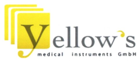 Yellow's medical instruments GmbH Logo (DPMA, 04/08/2015)