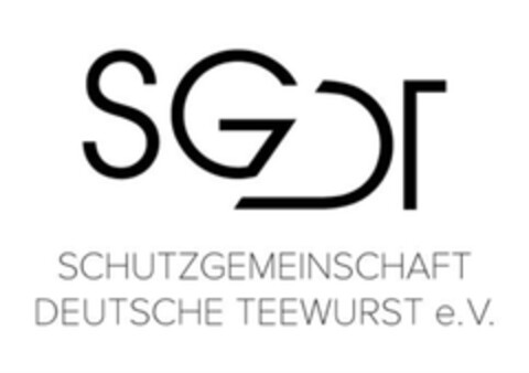 SGDT SCHUTZGEMEINSCHAFT DEUTSCHE TEEWURST e.V. Logo (DPMA, 22.06.2015)