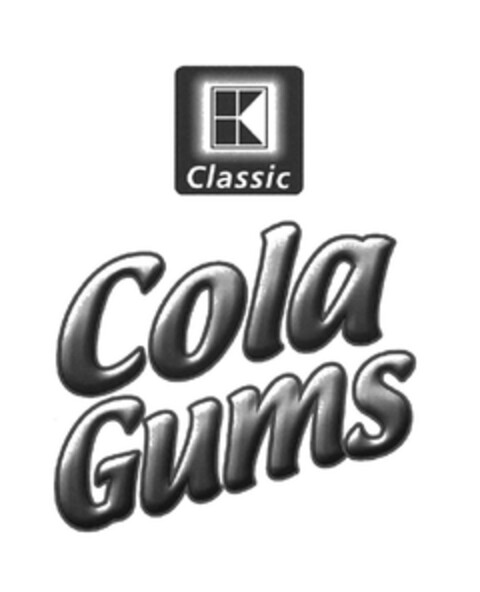 K Classic Cola Gums Logo (DPMA, 06/29/2016)