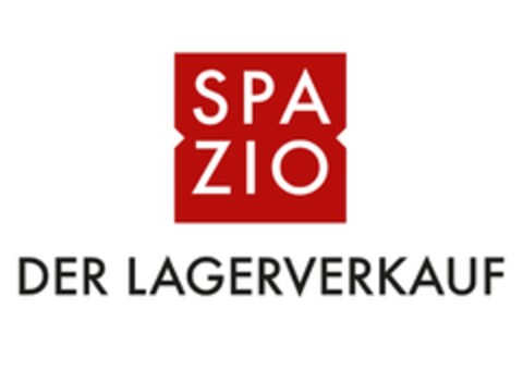 SPA ZIO DER LAGERVERKAUF Logo (DPMA, 21.06.2017)