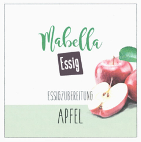 Mabella Essig ESSIGZUBEREITUNG APFEL Logo (DPMA, 08.01.2020)