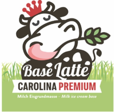 Base Latte CAROLINA PREMIUM Milch Eisgrundmasse - Milk ice cream base Logo (DPMA, 29.10.2021)