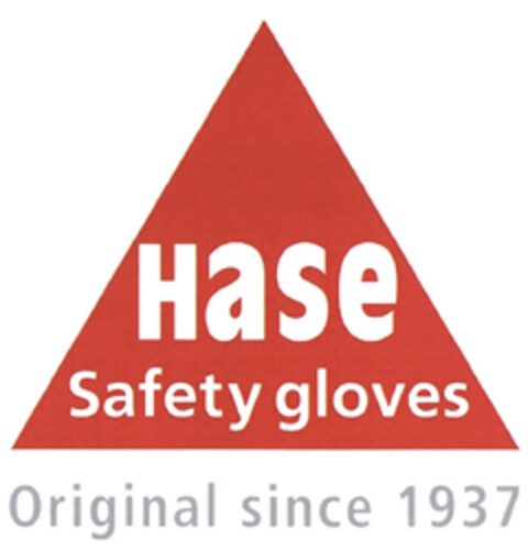 Hase Safety gloves Original since 1937 Logo (DPMA, 31.05.2022)