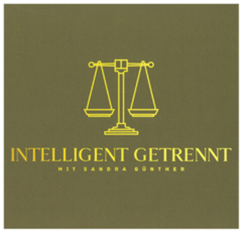INTELLIGENT GETRENNT MIT SANDRA GÜNTHER Logo (DPMA, 08/31/2023)