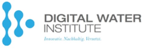 DIGITAL WATER INSTITUTE Innovativ. Nachhaltig. Vernetzt. Logo (DPMA, 06.07.2023)