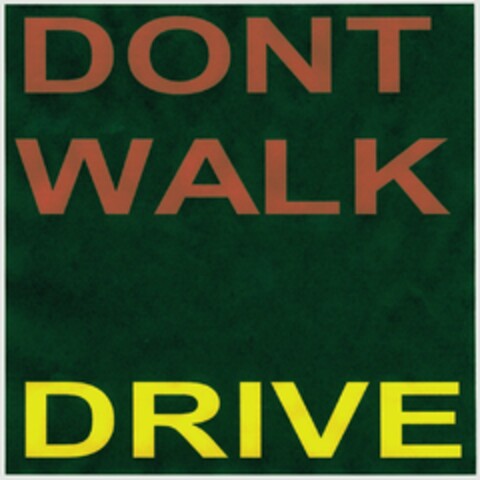 DONT WALK DRIVE Logo (DPMA, 13.02.2003)