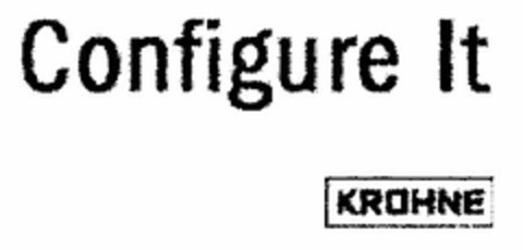 Configure It Logo (DPMA, 27.06.2003)