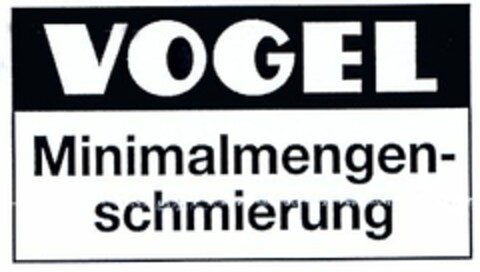 VOGEL Minimalmengenschmierung Logo (DPMA, 12/19/2003)