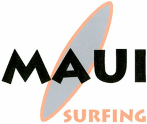 MAUI SURFING Logo (DPMA, 25.06.2004)