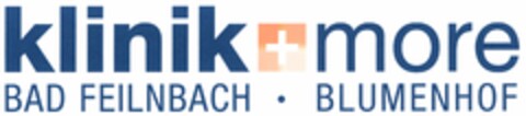 klinik + more BAD FEILNBACH · BLUMENHOF Logo (DPMA, 09.12.2004)