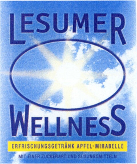 LESUMER WELLNESS Logo (DPMA, 25.08.2005)