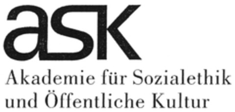 aSK Akademie für Sozialethik und Öffentliche Kultur Logo (DPMA, 05.04.2007)