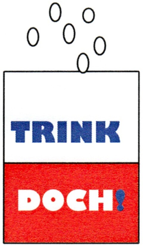 TRINK DOCH! Logo (DPMA, 05.11.2007)