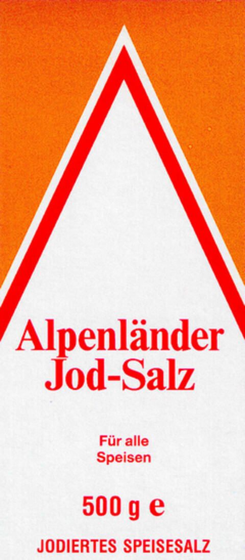 Alpenländer Jod-Salz Logo (DPMA, 19.12.1994)