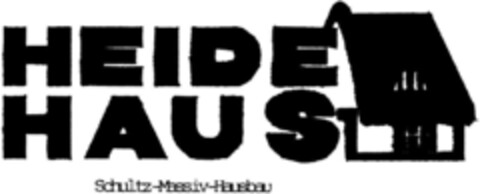 HEIDE HAUS Schultz-Massiv-Hausbau Logo (DPMA, 23.02.1995)