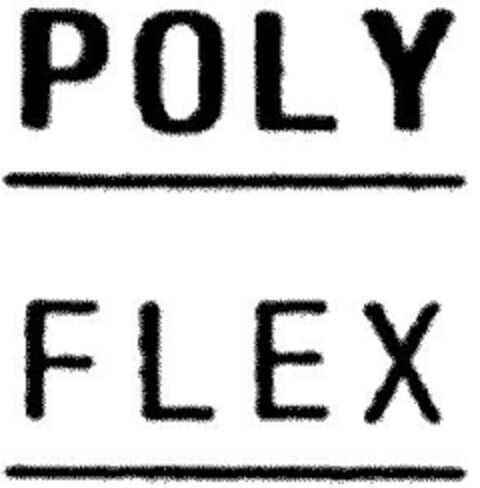 POLY FLEX Logo (DPMA, 10.10.1995)
