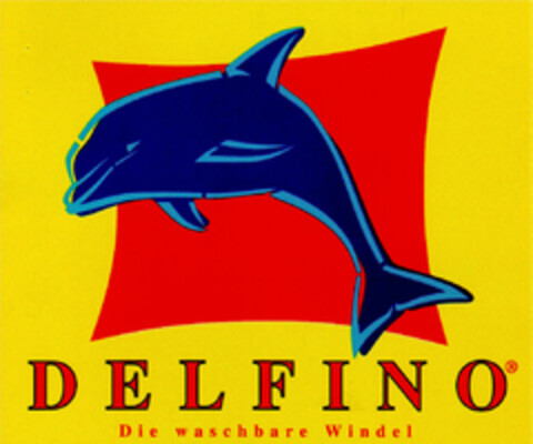 DELFINO Die waschbare Windel Logo (DPMA, 31.10.1996)