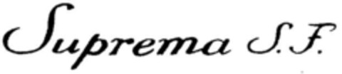 Suprema S.F. Logo (DPMA, 13.05.1997)