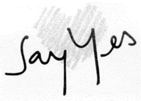 Say Yes Logo (DPMA, 07.03.1998)