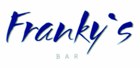 Franky's BAR Logo (DPMA, 13.11.1998)