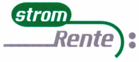 strom Rente : Logo (DPMA, 11.03.1999)