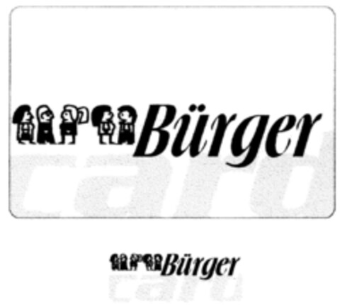 Bürger card Logo (DPMA, 15.05.1999)