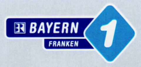 BAYERN 1 FRANKEN Logo (DPMA, 24.07.1999)