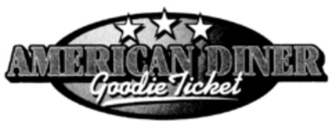 AMERICAN DINER Goodie Ticket Logo (DPMA, 11/04/1999)