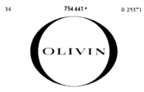 OLIVIN Logo (DPMA, 09.08.1961)