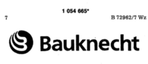 Bauknecht Logo (DPMA, 24.08.1983)