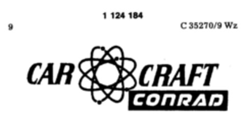 CAR CRAFT CONRAD Logo (DPMA, 06/20/1986)