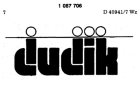 dudik Logo (DPMA, 29.04.1985)