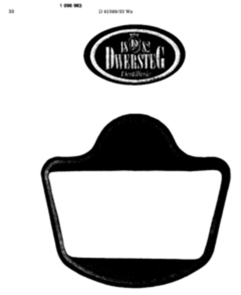 DWERSTEG Destillerie Logo (DPMA, 02.11.1985)