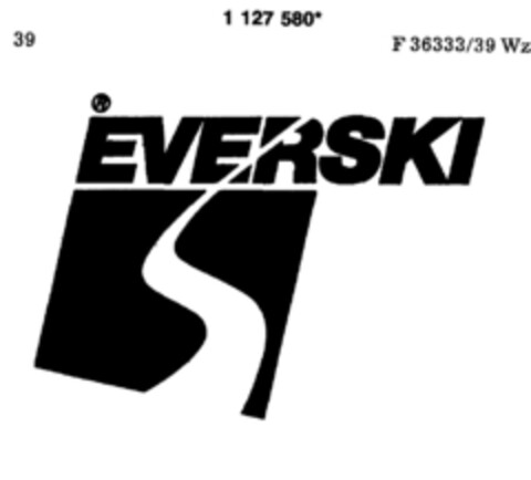 EVERSKI Logo (DPMA, 29.04.1988)