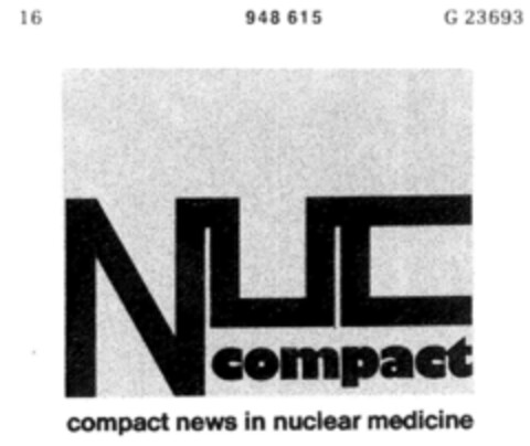 nuc compact Logo (DPMA, 18.03.1975)