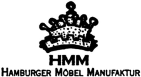 HMM HAMBURGER MÖBEL MANUFAKTUR Logo (DPMA, 25.03.1993)