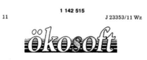 ökosoft Logo (DPMA, 18.10.1988)