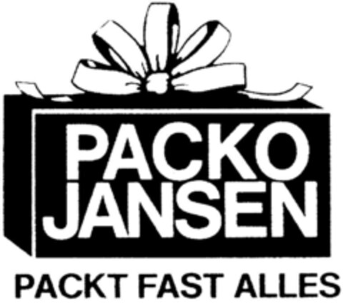 PACKO JANSEN PACKT FAST ALLES Logo (DPMA, 19.04.1991)