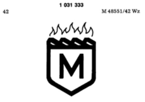 M Logo (DPMA, 23.07.1980)