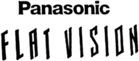 Panasonic FLAT VISION Logo (DPMA, 11/13/1993)