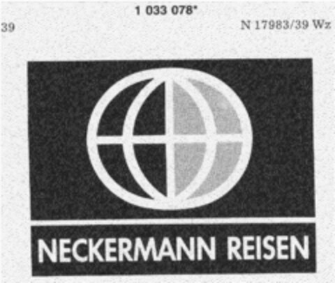NECKERMANN REISEN Logo (DPMA, 27.01.1982)
