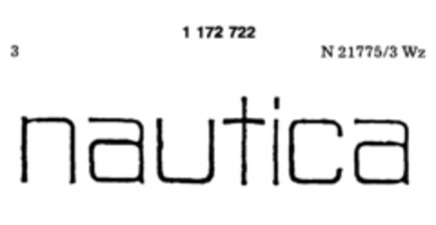 nautica Logo (DPMA, 07/22/1988)