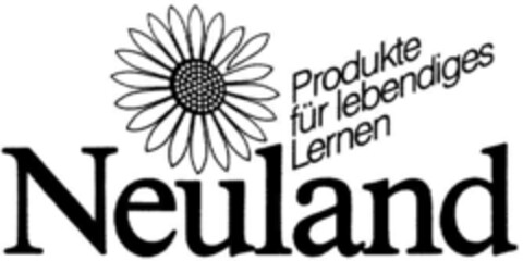 NEULAND Produkte für lebendiges Lernen Logo (DPMA, 18.10.1991)