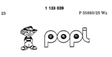 popi Logo (DPMA, 25.11.1987)