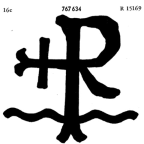 R Logo (DPMA, 11.07.1961)