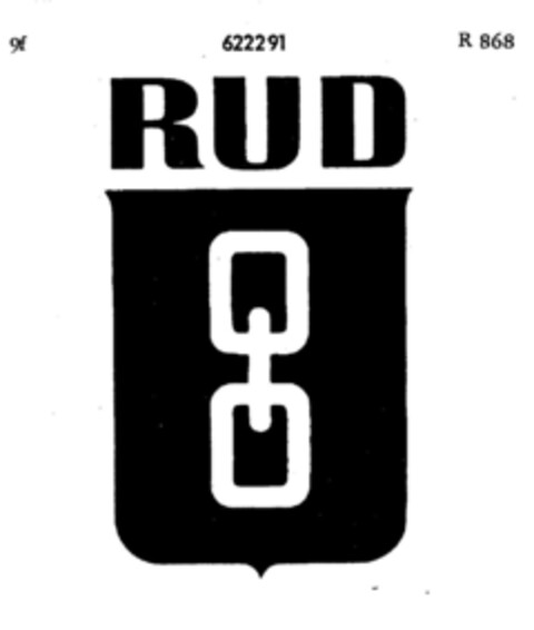 RUD Logo (DPMA, 06/08/1943)