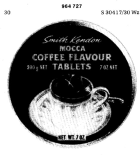 MOCCA COFFEE FLAVOUR Logo (DPMA, 06.11.1976)