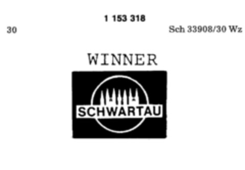 WINNER SCHWARTAU Logo (DPMA, 16.12.1987)